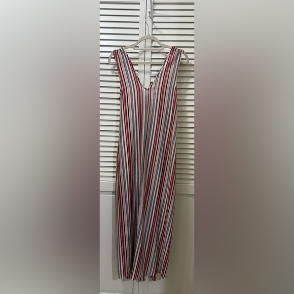 Zara Striped Maxi Coverup Dress - Picture 4 of 7